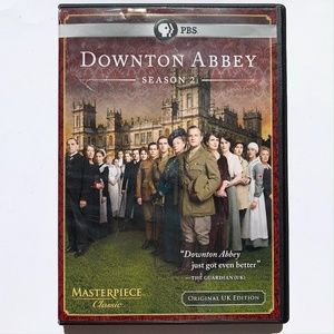 🦋 Downton Abbey: Season 2 DVD 3-Disc Set UPC 841887016087 Original UK Edition